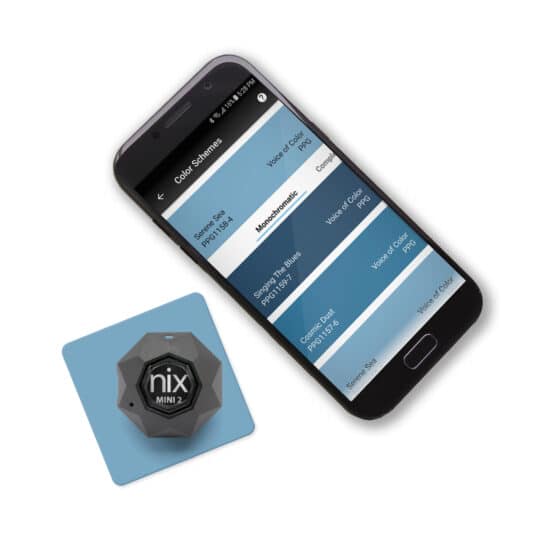 Nix Mini 2 Color Sensor - Blue Swatch