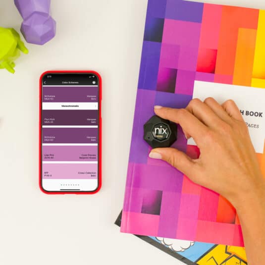 mini 2 scanning swatch book