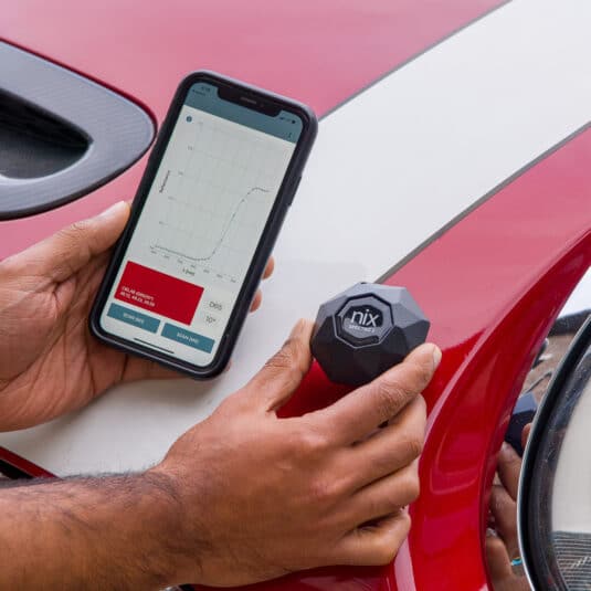 Nix Spectro scanning red mini cooper