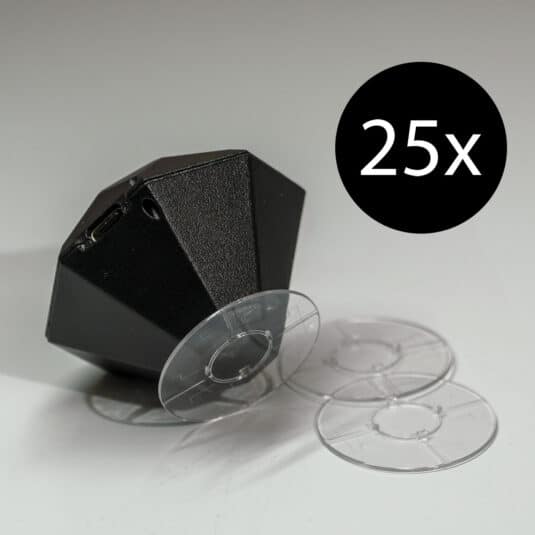 25 pack of Spectro flat adapters